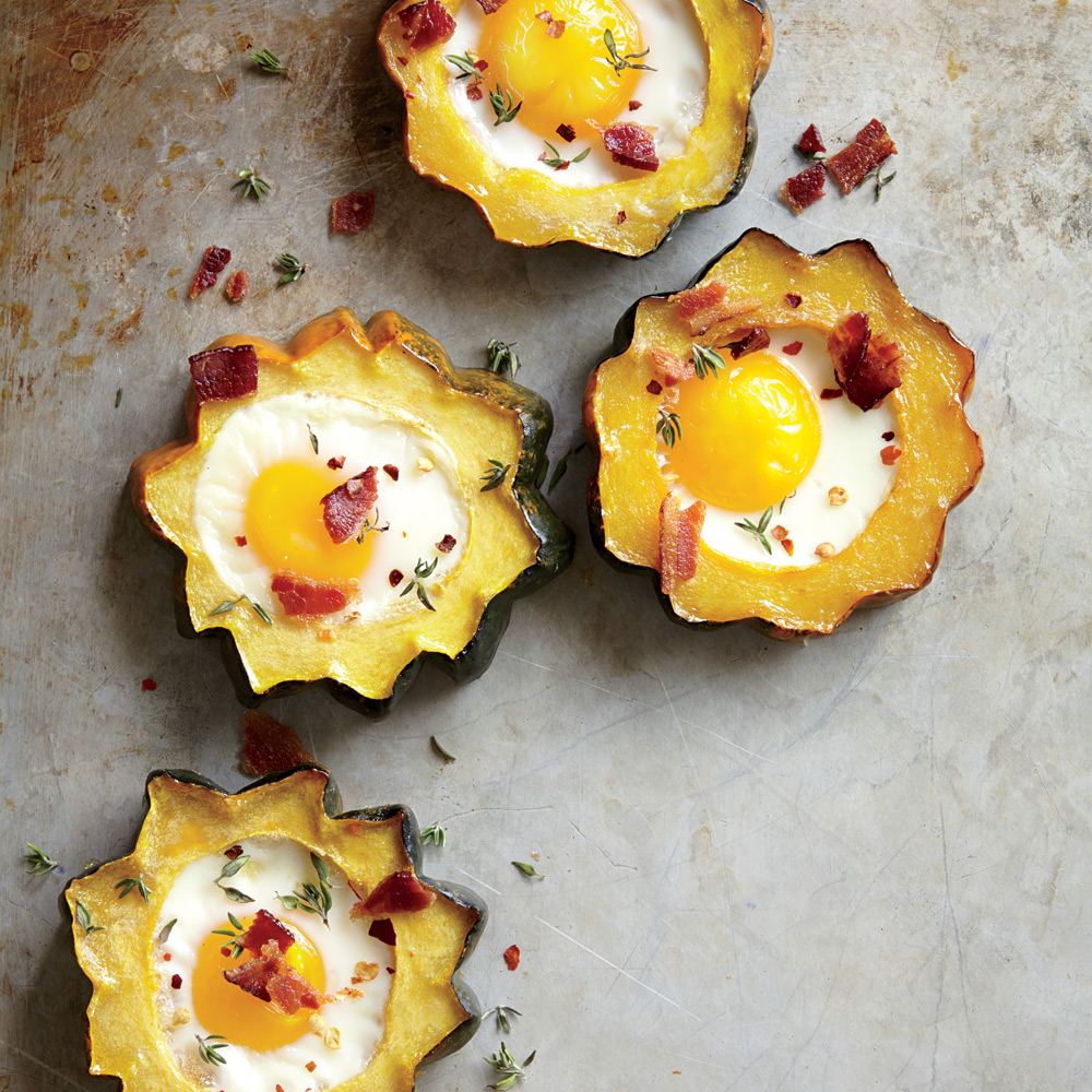 Acorn Squash Egg-in-the-Hole